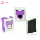 Розовое эрекционное кольцо с бантиком photo 1