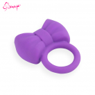 Розовое эрекционное кольцо с бантиком photo 4