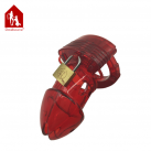 Пластмасовый пояс целомудрия, красный photo 2