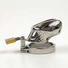 Кольцо на пенис из нержавеющей стали с замком photo 2