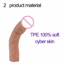 Реалистичная насадка на пенис Lovetoy, 18.5 см photo 6