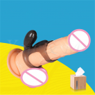 Эластичная насадка на пенис с вибрацией, 3 вида photo 3