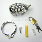 Металлическое кольцо на пенис H9510 с замком photo 1