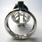 Металлическое кольцо на пенис H9510 с замком photo 6