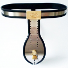 Мужской пояс верности из нержавеющей стали photo 5