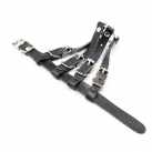 Эрекционное кольцо на кожаных ремнях photo 4