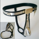 Трусы из нержавеющей стали. Пояс верности. С анальной пробкой. На замочке. photo 4