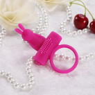 Эрекционное кольцо с вибропулей и насадкой для клитора photo 6