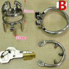 Кольцо на пенис. Пояс верности. Нержавеющая сталь. photo 2