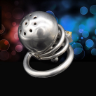 Металлическое насадка на пенис с двойным кольцом photo 2