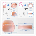 Силиконовое кольцо на пенис Zcz WQ1333, 2 шт./комплект photo 3