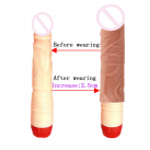 Многоразовая реалистичная насадка на пенис Extender photo 1