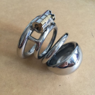 Пояс верности для мужчин. Нержавеющая сталь. С замком. photo 4