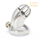 Пояс верности для мужчин. Нержавеющая сталь. С замком. С катетером. photo 2