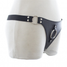 Кожанные мужские трусы photo 1