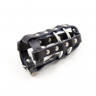 Эрекционные кольца-бондаж с кожаными ремнями photo 3