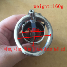 Пояс верности для мужчин. Нержавеющая сталь. С замком, с катетером для стимуляции уретры. photo 4