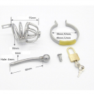 Мужской пояс верности с уретральным катетером photo 1