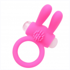 Вибрационное кольцо Кролик из силикона photo 6