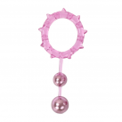 Кольцо для пениса с двумя мячами. Силикон. photo 5