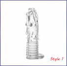 Насадка на член из прозрачного силикона photo 1