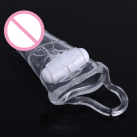 Вибрационная многоразовая насадка на пенис Extender photo 5