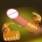 Вибрационная насадка из силикона на пенис photo 2