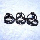 Кільця для пеніса. Нержавіюча сталь, шкіра. photo 1