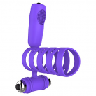 Вибрационное кольцо из силикона на пенис, водонепроницаемое photo 2