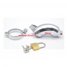 Стальной мужской пояс целомудрия photo 5