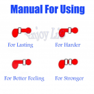 Силиконовое кольцо на пенис, 4 шт. photo 4