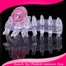 Насадка на пенис Cockring с вибрацией photo 2