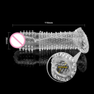 Силиконовая насадка на пенис Cock Ring Adult photo 1