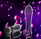 Рукав на пенис силиконовый с вибрацией photo 5