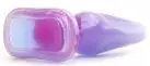 Анальная пробка CRYSTALL JELLIES MEDIUM BUTT PLUG PURPLE photo 5