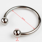 Кольцо для пениса. С бисером. Нержавеющая сталь. photo 1