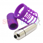 Эластичное вибрационное кольцо на пенис  photo 6