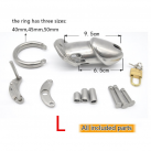 Пояс вірності чоловікам. Нержавіюча сталь. Із замком. photo 1