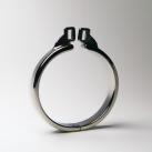Стальное кольцо на пенис - 1 шт. photo 4