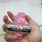 Силиконовая вибрационная насадка на пенис photo 5