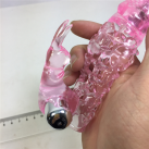 Силиконовая вибрационная насадка на пенис photo 3