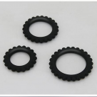 Мужские насадки на пенис разных диаметров - 3 шт. photo 6