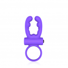 Эрекционное кольцо с вибрацией и нальный стимулятором photo 5