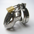 Металлический пояс верности с узором photo 2