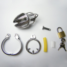 Металлический пояс верности с узором photo 1