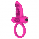 Силиконовые вибрационные кольцас массажером - 1 шт.  photo 3