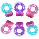 Кольцо для пениса. Силикон. С вибрацией. 3 шт. photo 2