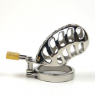 Мужской пояс верности из нержавеющей стали photo 2