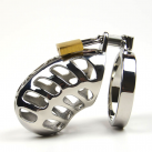 Мужской пояс верности из нержавеющей стали photo 4