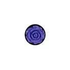 Металева анальна пробка Lux Active з трояндою - Rose Anal Plug - Purple, віброкуля в подарунок photo 3
